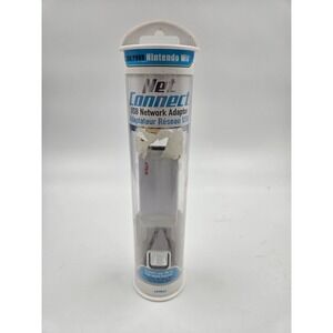 Nyko Net Connect USB Network Adaptor Nintendo Wii Wired LAN Ethernet 83040-A50